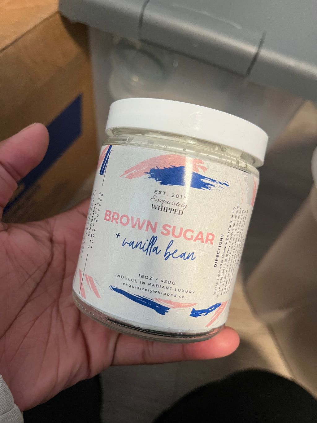 Brown Sugar Vanilla Bean Whipped Body Butter